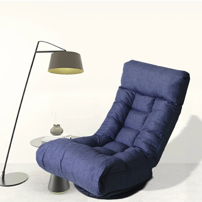 Adjustable Japanese Reclining Floor Chair Sofa With Metal Frame For Living Room by HouseOfZazla