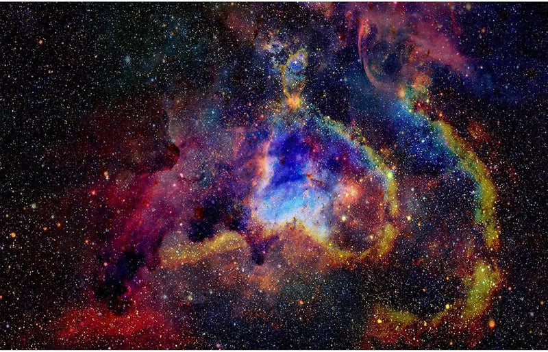Outer Space Aquarium Background Fantasy Alien Planet Nebula and Galaxies Terrarium Background Stars Nebula Atmosphere Fish Tank Background Outer Space Reptile Tank Background 30x18in by GreenHaven Gardens