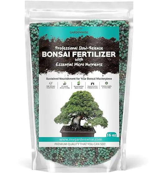 Slow-Release Bonsai Fertilizer with Essential Micronutrients - Professional Grade Bonsai Tree Fertilizer Pellets | Perfect Food for Indoor & Outdoor Bonsai Trees (16 OZ) by GreenHaven Gardens
