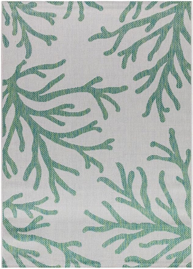 Keen Home Design Terrace Outdoor Area Rug - 9x12 Washable Indoor/Outdoor Rug for Patio, Kitchen, Balcony, Beach, Garden, Deck and Porch, Size: 8'10"x12' by GreenHaven Gardens