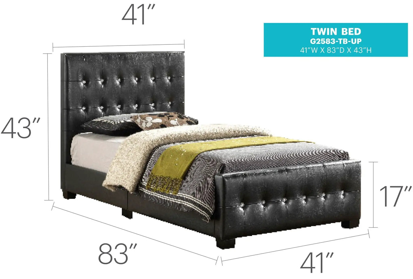 Stylish Transitional Bed by HouseOfZazla