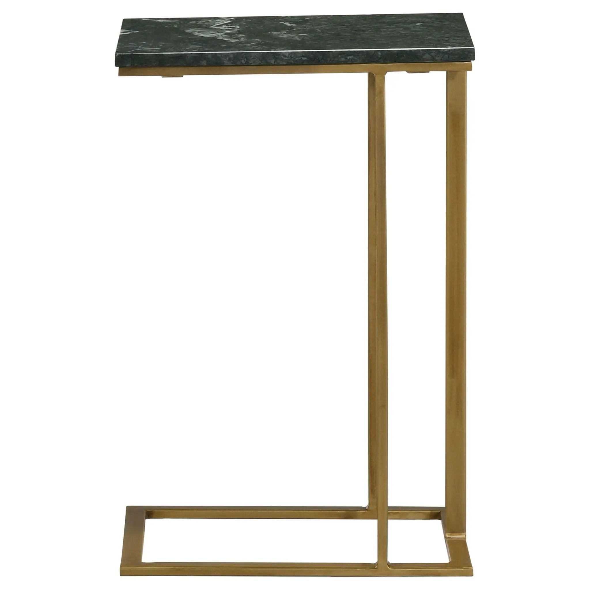 Encina - C-Shaped Sofa Side Table by HouseOfZazla