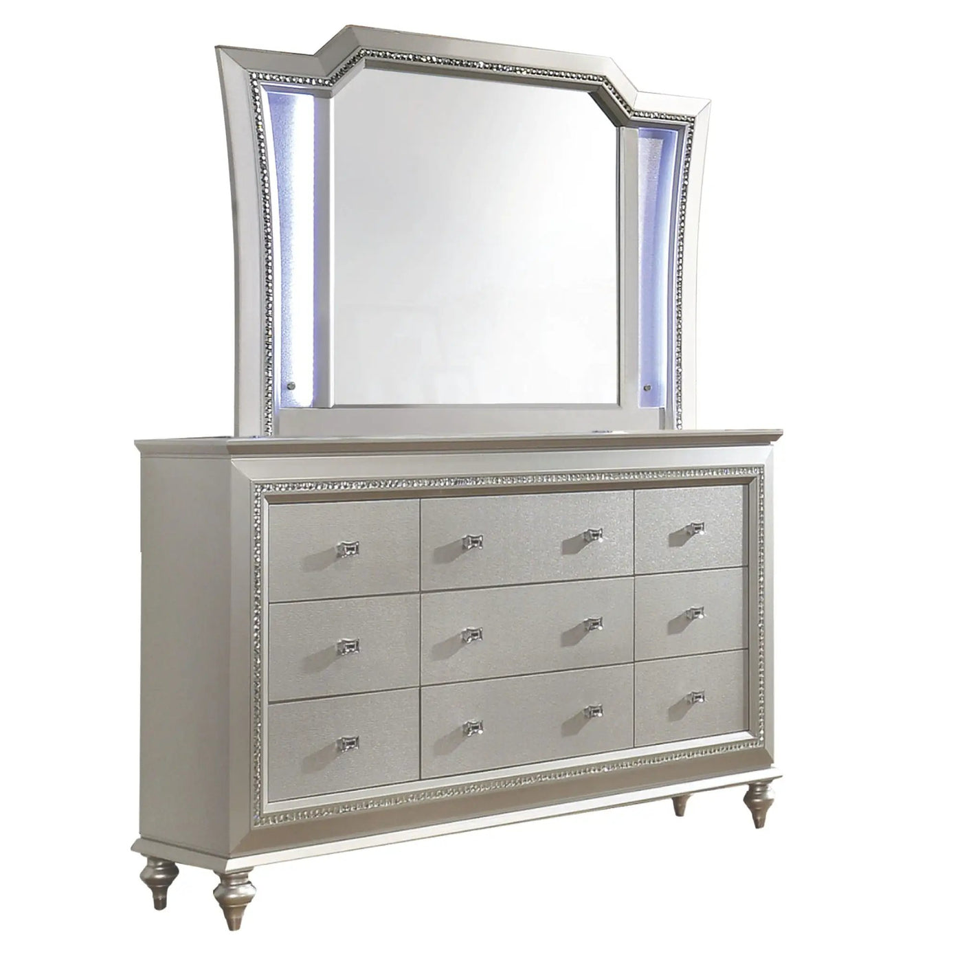 Kaitlyn - Mirror With LED by Unique Piece Furniture