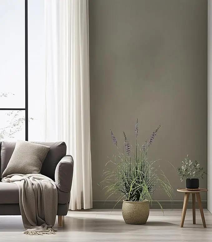 Artificial Plant 35in(1pack) Tall Artificial Lavender Plant,Faux Plants Indoor Home Decorative Artificial Plants & Flowers in Pot Fake Plant, House Plant Indoor by GreenHaven Gardens