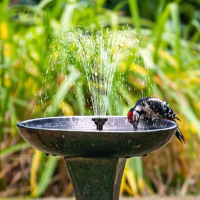 Biling 7.5W Solar Water Pump Outdoor, Solar Pond Pump Solar Fountain with DIY 5ft Tubing for Samll Ponds, Garden Pool and Bird Bath by GreenHaven Gardens