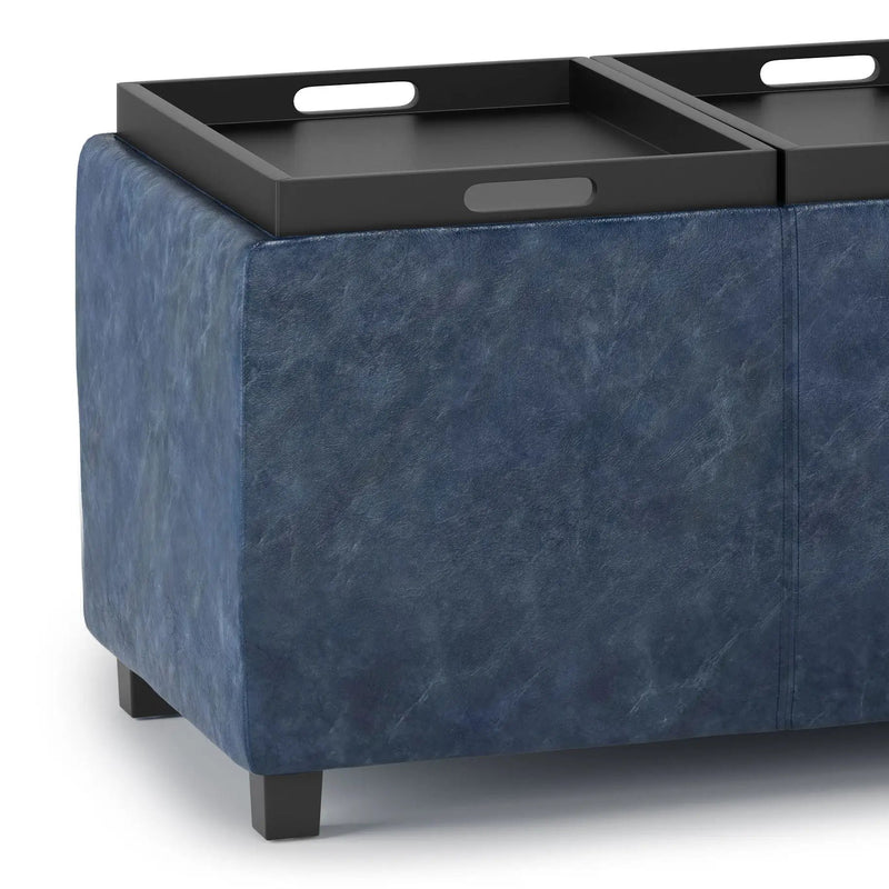 Avalon - Upholstered Storage Ottoman by Unique Piece Furniture