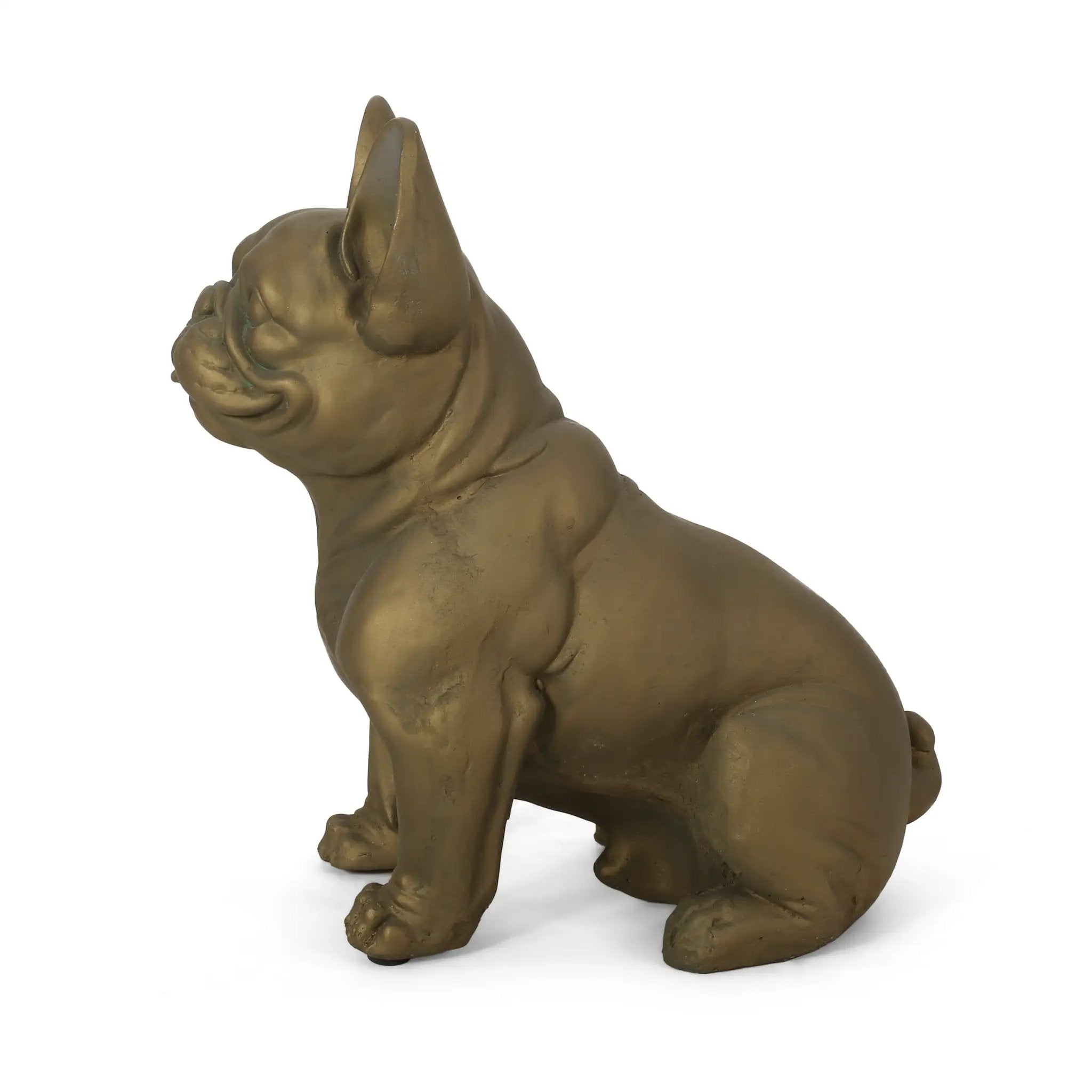 Dog Garden Sculpture, Outdoor French Bulldog Garden Statue by HouseOfZazla