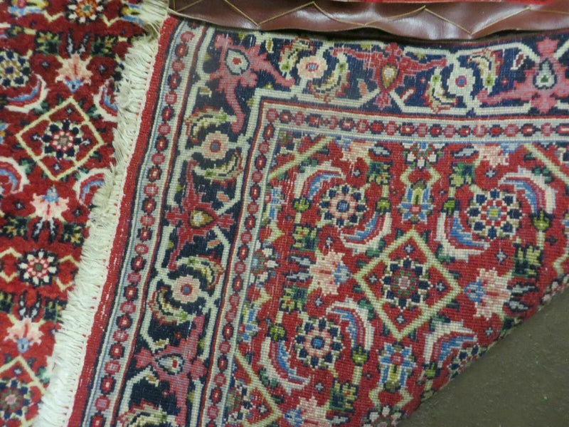 3' X 5' Handmade Knotted Indian Amritsar Floral Oriental Wool Red Rug Organic Nice by Jewel Rugs