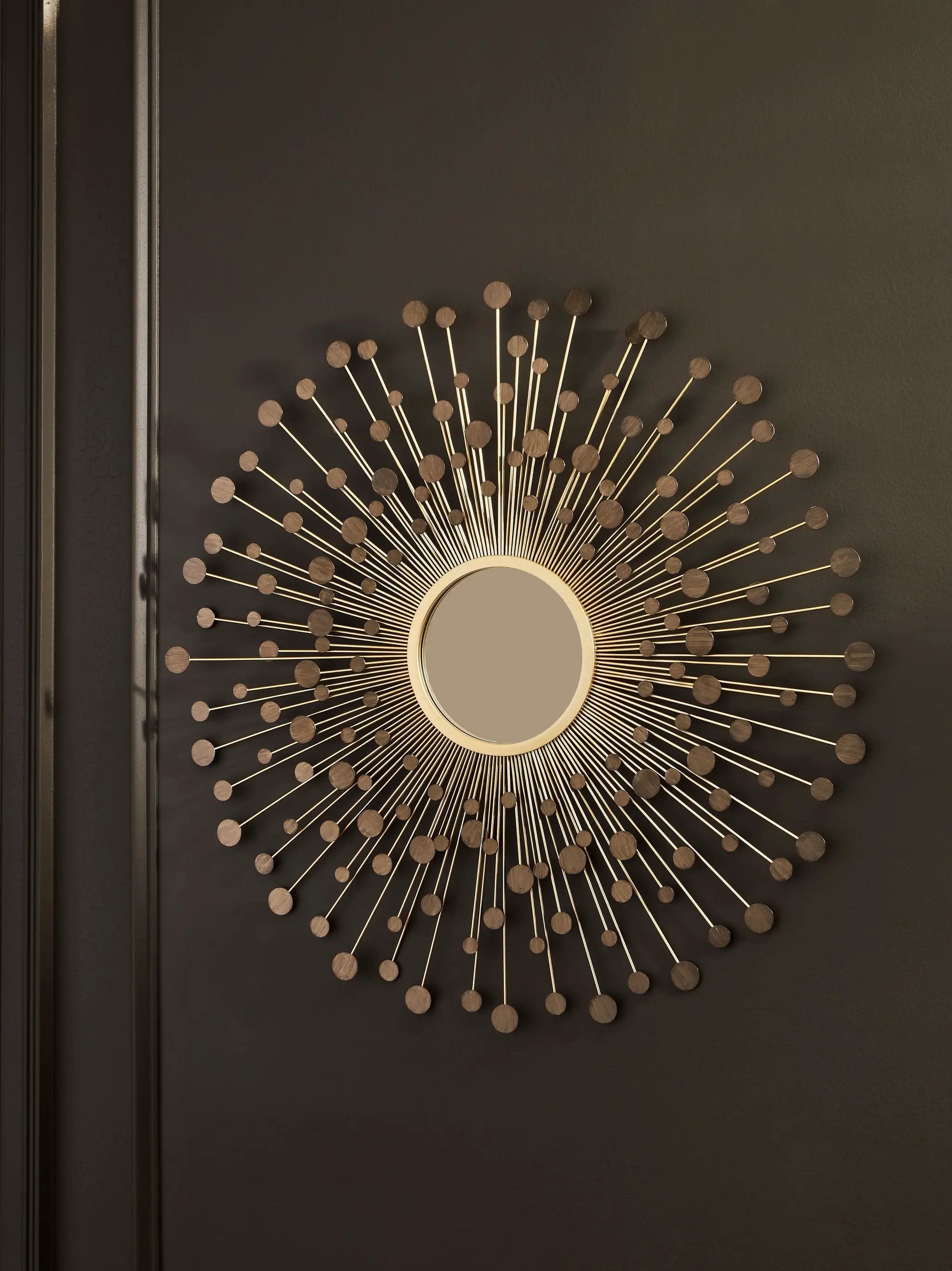 Morwenna - Accent Mirror - Bronze / Gold Finish by Unique Piece Furniture