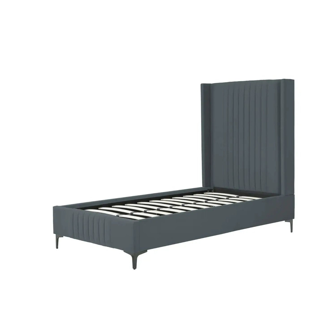 Promenade - Bed With Upholstered Headboard And Slats by HouseOfZazla