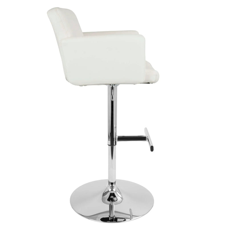 Stout - Contemporary Adjustable Barstool With Swivel by HouseOfZazla