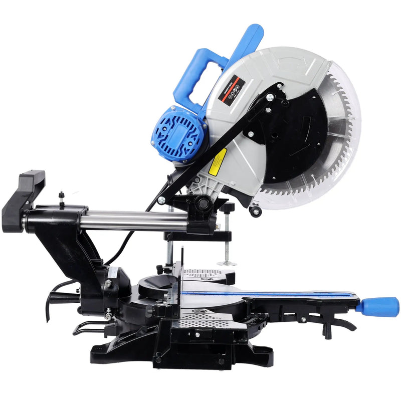 12 Inch Dual Bevel Sliding Miter Saw with Laser Guide by HouseOfZazla
