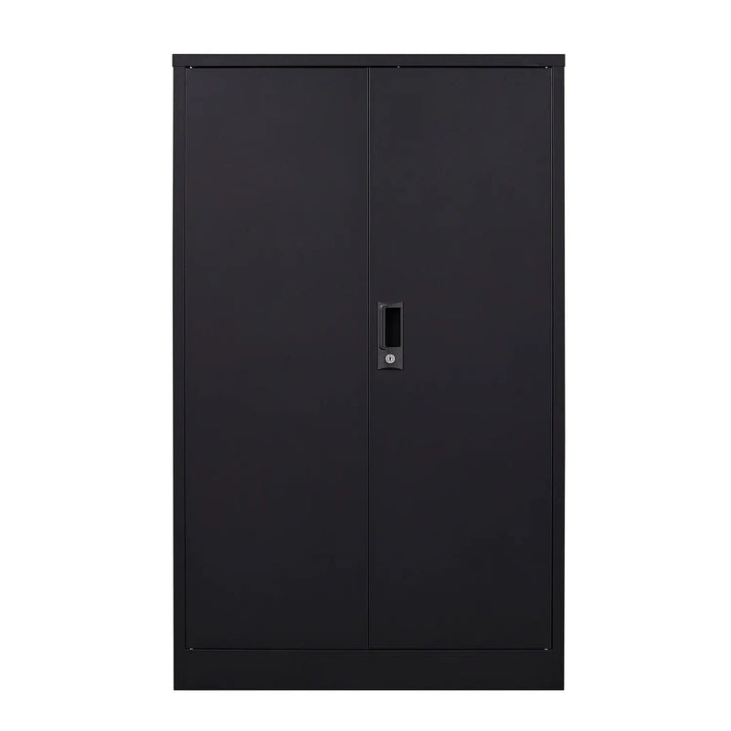 Metal Storage Cabinet With Locking Doors And Adjustable Shelf, Folding Filing Storage Cabinet, Folding Storage Locker Cabinet For Home Office, School, Garage by HouseOfZazla
