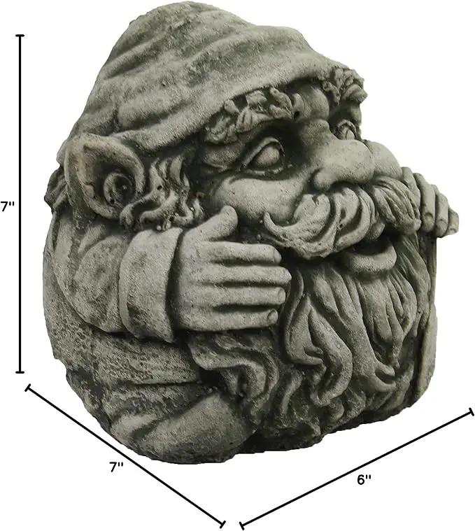 Gnome with Axe Home and Garden Statues by GreenHaven Gardens