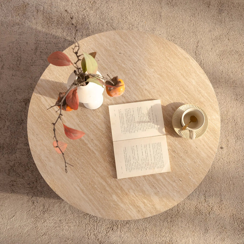 Travertine Table by HouseOfZazla