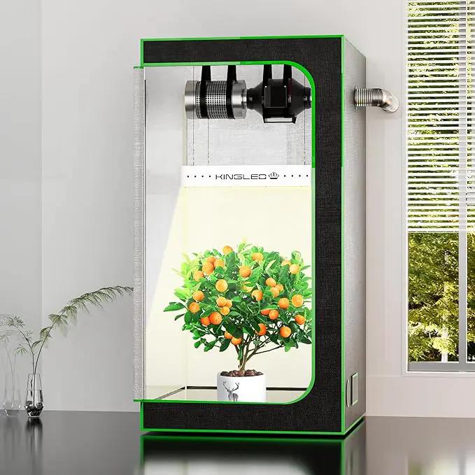 KingLED Grow Lights, KP2000 Full Spectrum Grow Lamp for Indoor Plant, Veg Bloom Dual Mode, 3x3 Coverage, Plant Light for Seedlings Blossom Fruiting, Idea for Home Growing Tent Hydroponic Greenhouse