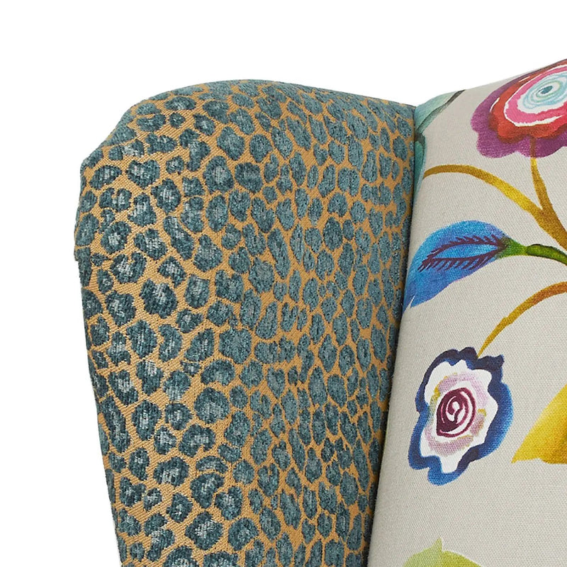 Anya - Boho Chic Wingback Accent Arm Chair by Unique Piece Furniture