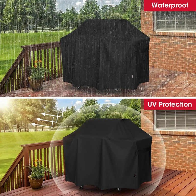 Unicook 63 Inch Grill Cover for Weber Genesis 300 Series and New 2022 Genesis 300, Outdoor BBQ Gas Grill Cover, Heavy Duty Waterproof Fade Resistant, Compared to Weber 7757 by GreenHaven Gardens