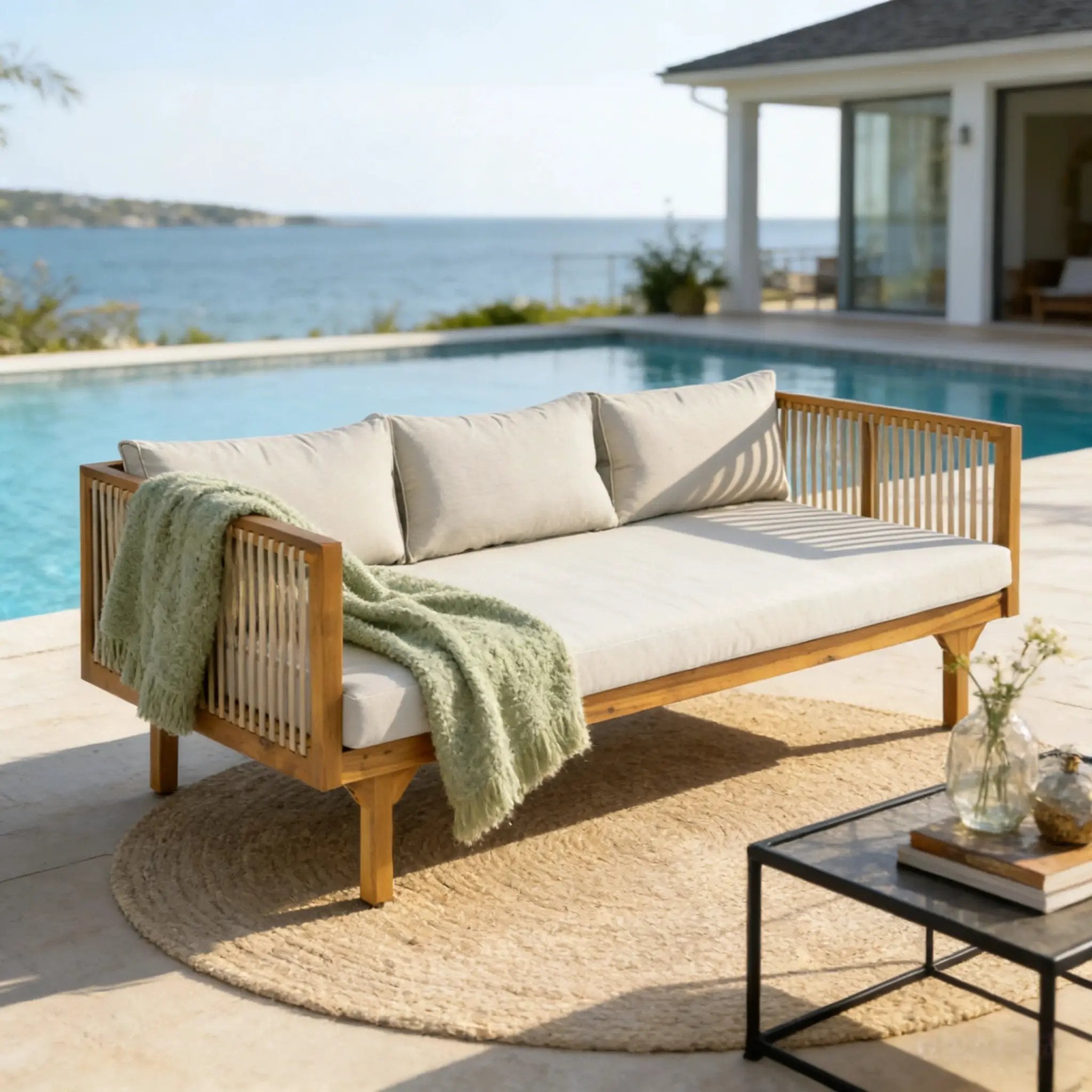 Outdoor Patio Sofa by HouseOfZazla