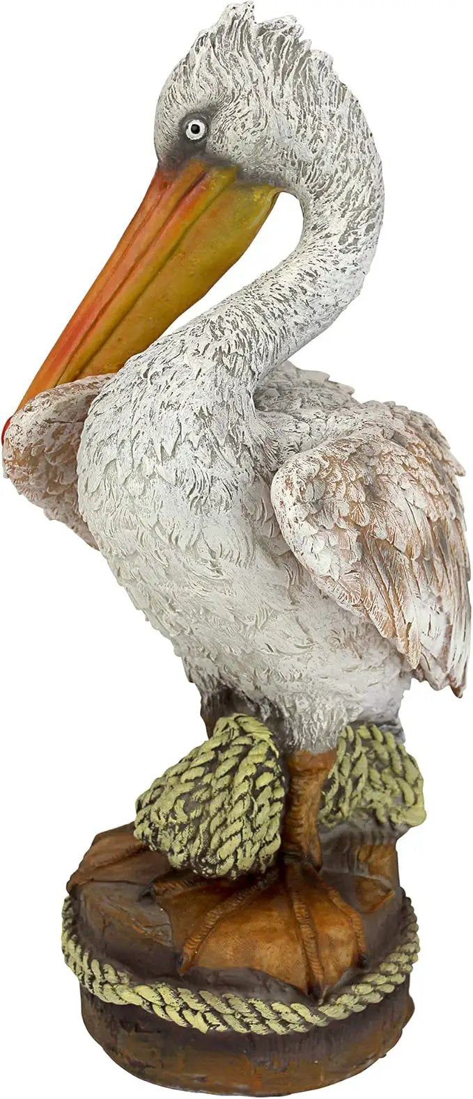 Design Toscano Ocean Side PIER 51 Pelican Statue by GreenHaven Gardens