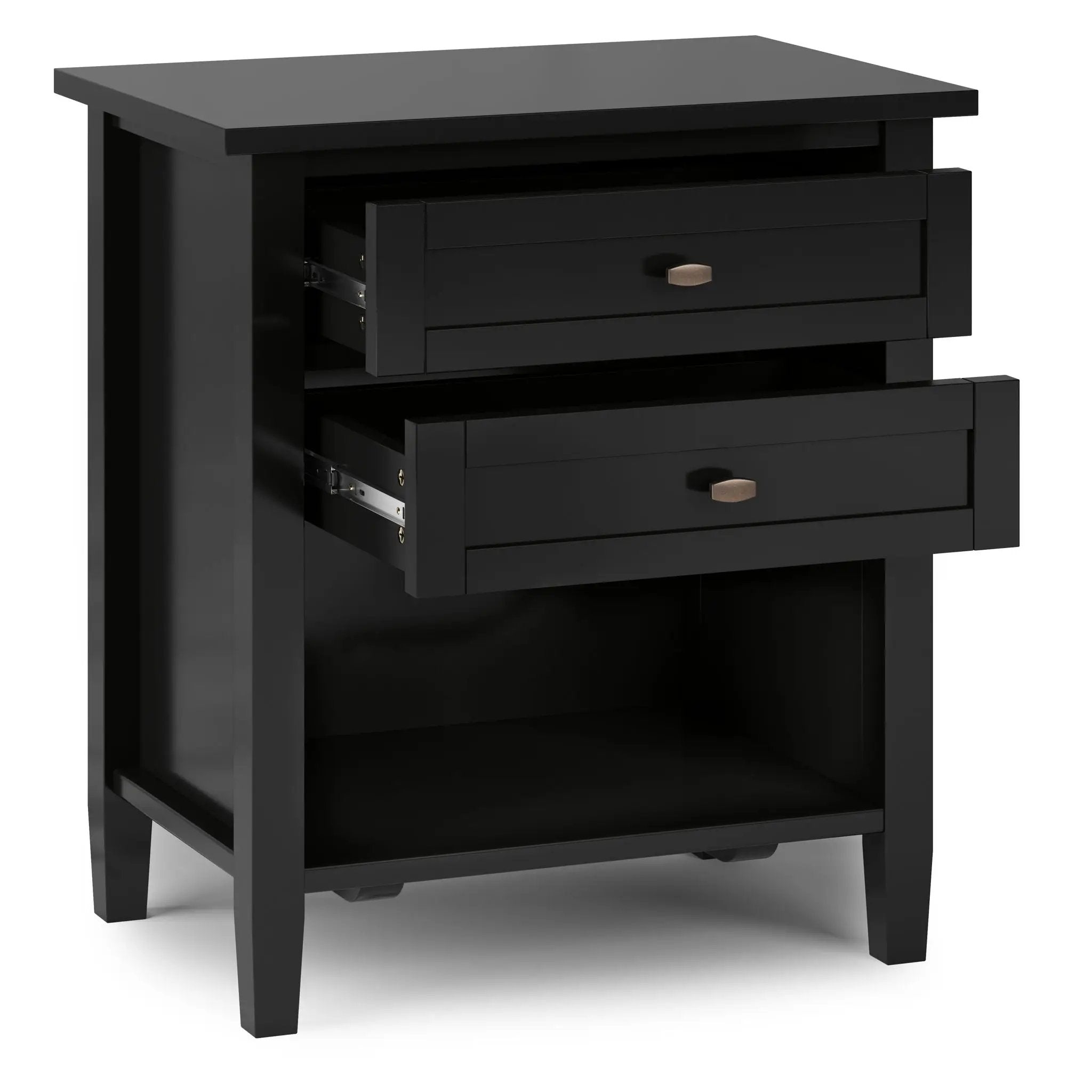 Warm Shaker - Handcrafted Bedside Table by Unique Piece Furniture