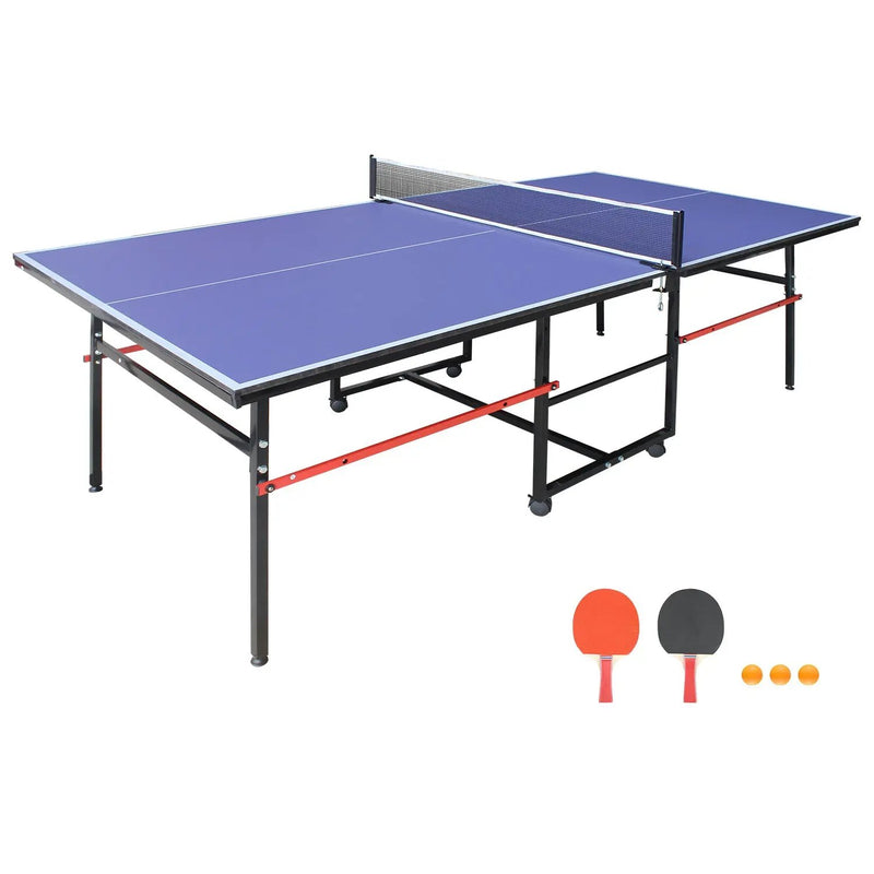 8ft Mid-Size Table Tennis Table Set by HouseOfZazla