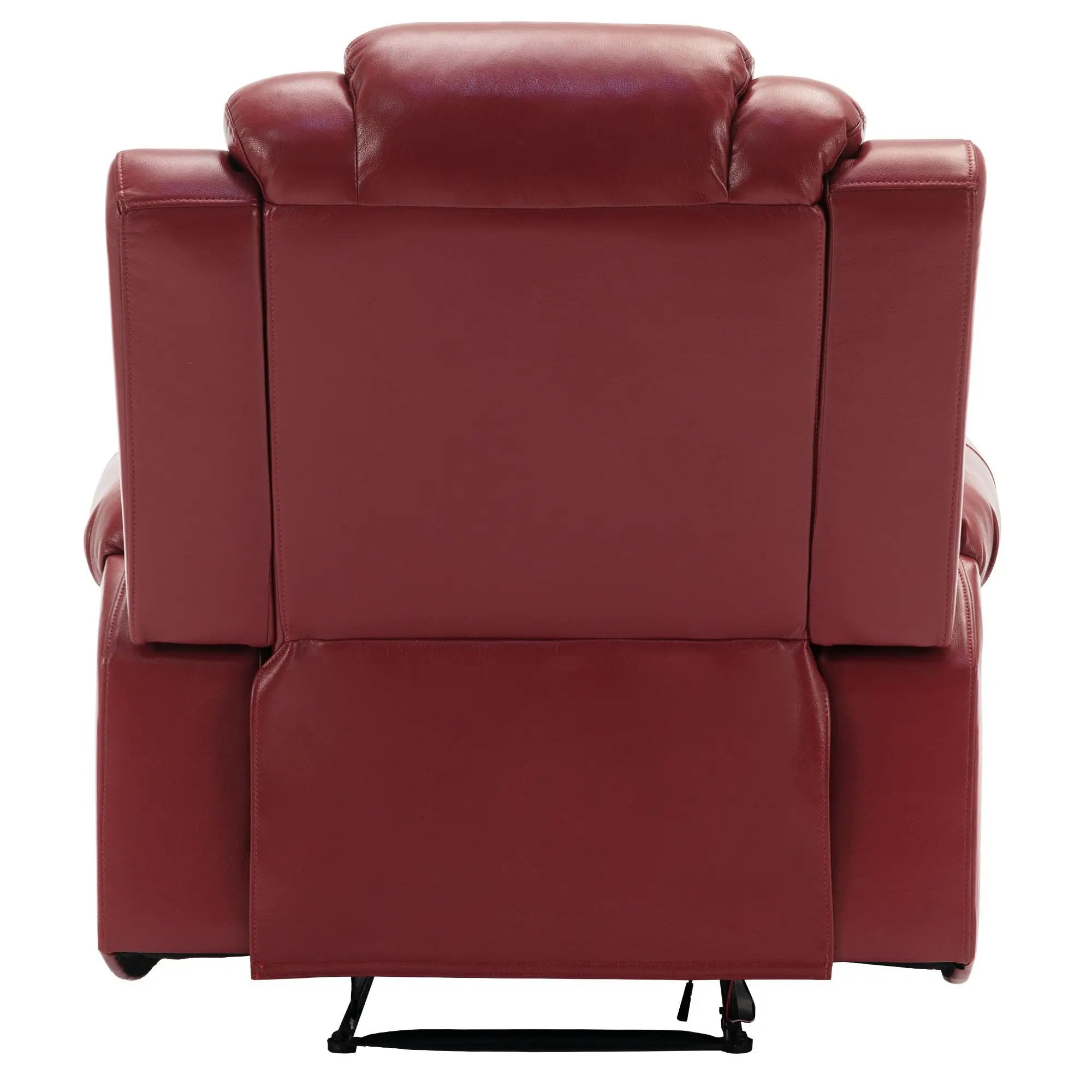 Home Theater Seating Manual Recliner Chair With Led Light Strip For Living Room by HouseOfZazla