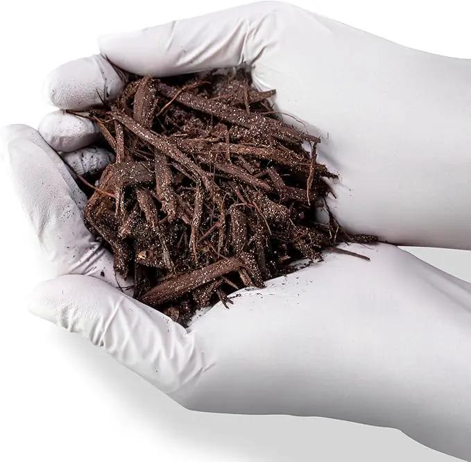 Premium Brown Mulch - Transform Your Landscape with Natural Elegance - 1 Quart by GreenHaven Gardens