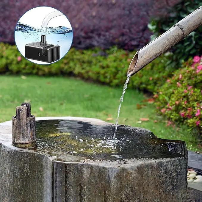 Biling 7.5W Solar Water Pump Outdoor, Solar Pond Pump Solar Fountain with DIY 5ft Tubing for Samll Ponds, Garden Pool and Bird Bath by GreenHaven Gardens