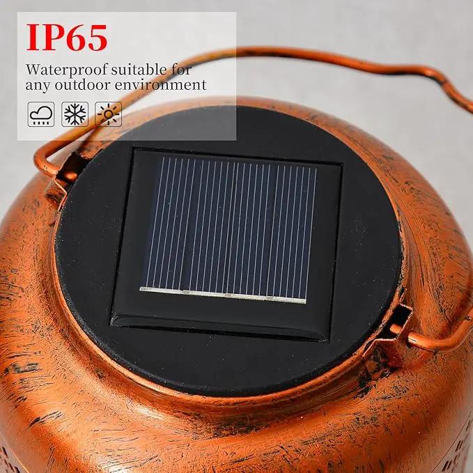 Outdoor Solar Lantern Decorative Waterproof Solar Lights for Yard, Patio, and Garden(Dragonfly) by GreenHaven Gardens