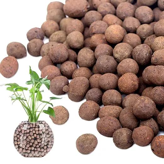5LB Leca Clay Pebbles for Plants, Expanded Leca Balls for Indoor Plants, Orchid Potting Mix, Soil Amendment, Drainage, Easy Reusability, 4-16mm by GreenHaven Gardens
