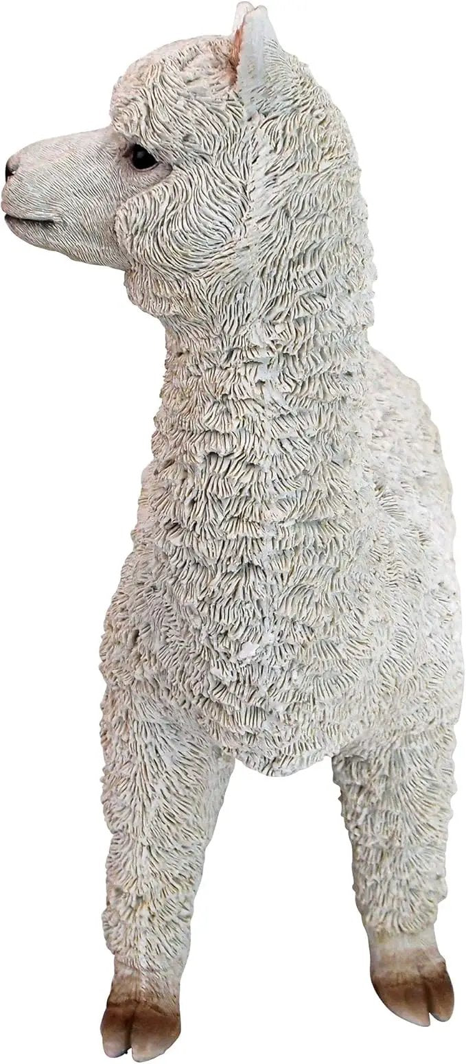 Design Toscano The Alpacalypse of Alpaca Garden Statues: Baby by GreenHaven Gardens