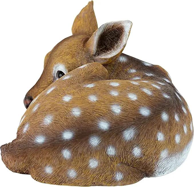 Design Toscano Hershel, the Forest Fawn Baby Deer Statue by GreenHaven Gardens
