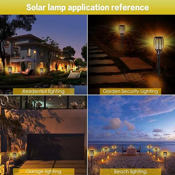 Aityvert Upgraded Solar Torch Lights 43 inches Flickering Dancing Flames Outdoor Waterproof Landscape Lighting Dusk to Dawn Auto On/Off Solar Lights for Yard Garden Patio Pool 1-Pack by GreenHaven Gardens
