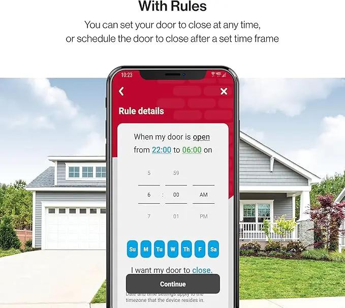 Genie Aladdin Connect Smartphone Garage Door Opener – Monitor, Open & Close Your Garage Door from Anywhere Using Your iPhone or Android Device by GreenHaven Gardens