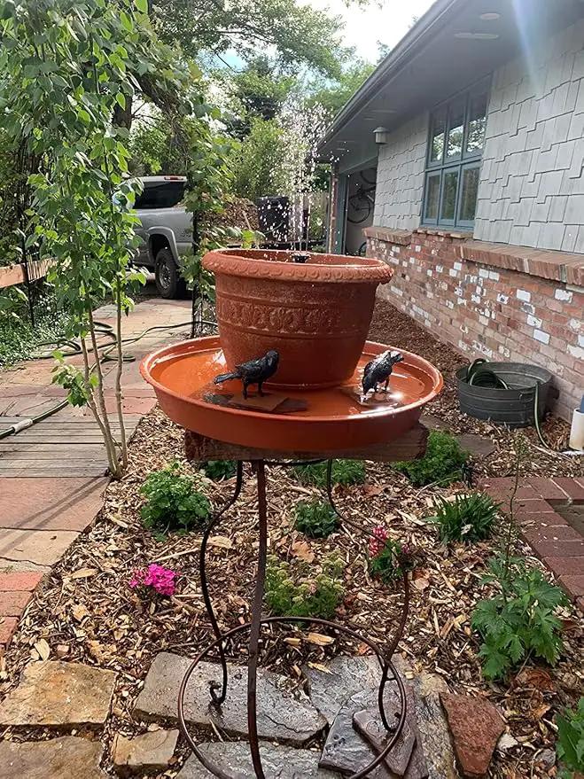 2 Pack of 20 22 inch Plant Saucer (19.1 inch Base), 3.6" Depth Tray, Large Deep Heavy Duty Saucers for Pots, Garden Bird Bath Bowl, Plant Trays for Indoors Outdoor (21", Terracotta) by GreenHaven Gardens