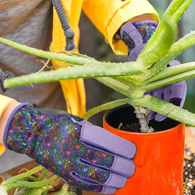 Gardening Gloves for Women and Men,Garden Gloves with Touch Screen, Thorn Proof Puncture Resistant Working Gloves, Gardening Gifts for Women, Size Small by GreenHaven Gardens