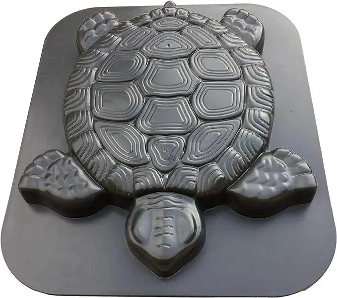Turtle Shape Stepping Stone Mold, Tortoise Concrete Cement Mould Walk Maker, DIY Personalized Manual Garden Lawn Pathmate Paving Pavement Paver by GreenHaven Gardens