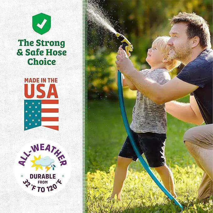 Back to the Roots Kink Resistant, BPA-Free Garden Hose, 50ft by GreenHaven Gardens