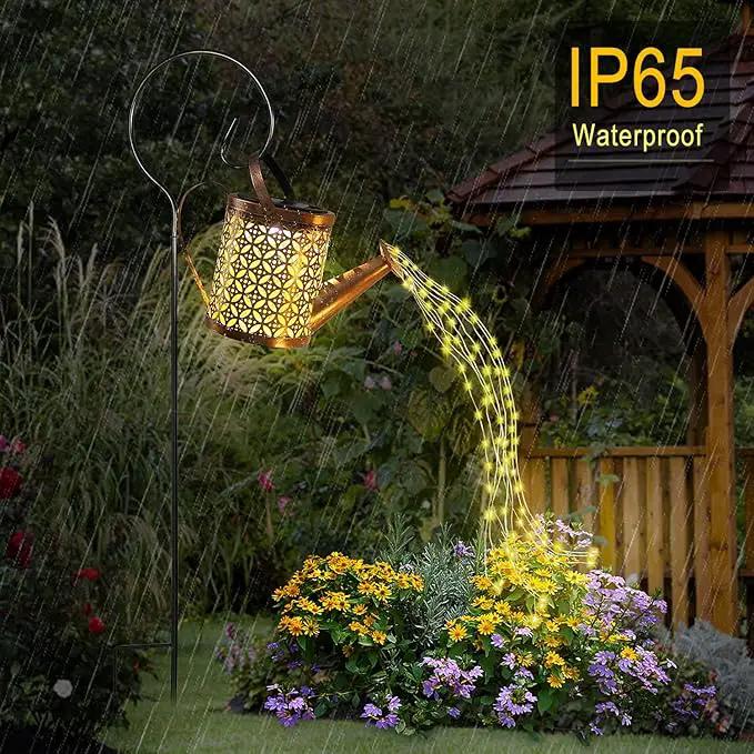 2 Pack Watering Can with Lights,Solar Lanterns Outdoor Hanging Waterproof Garden Decor,Solar Outdoor Garden Decorative,Decorations for Lawn Path Patio by GreenHaven Gardens