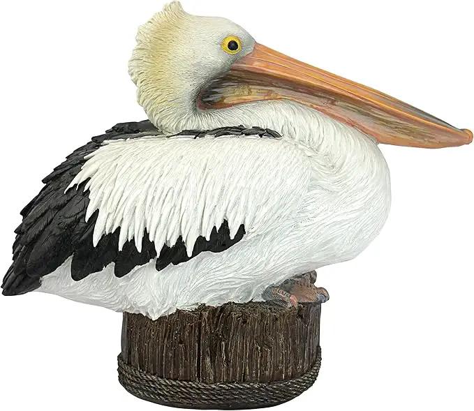 Design Toscano Dock of the Bay Pelican Statue by GreenHaven Gardens