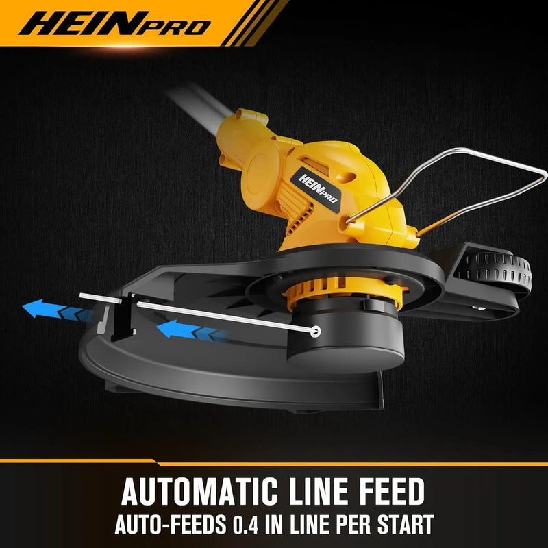 Cordless String Trimmer Compatible with Dewalt 20V Battery, 12-Inch Weed Wacker Cordless Auto Line Feed,Electric Weed Eater Battery Powered Grass Trimmer w/2 Line Spools(Tool Only) by GreenHaven Gardens