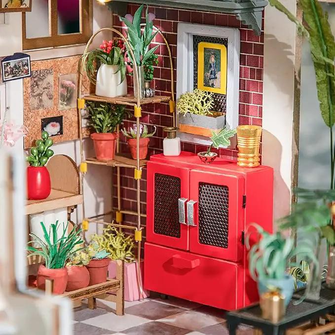 Rolife 1:20 Miniature House Kits-Tiny House Kit-DIY Miniature Dollhouse Kits for Adults-Model Building Craft Kits-Hobbies Gifts for Women and Men by GreenHaven Gardens