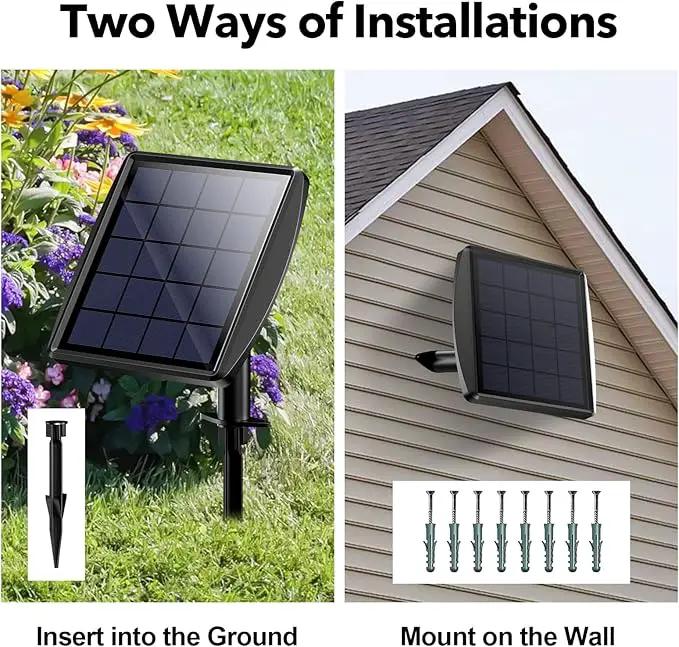 POPOSOAP Solar Pond Lights, 3-in-1 Warm White Underwater Pond Lights, IP68 Waterproof LED Landscape Spotlights for for Pond, Garden, Patio, Fountain, Pool, Waterfall Decoration(3 Head Lamp) by GreenHaven Gardens
