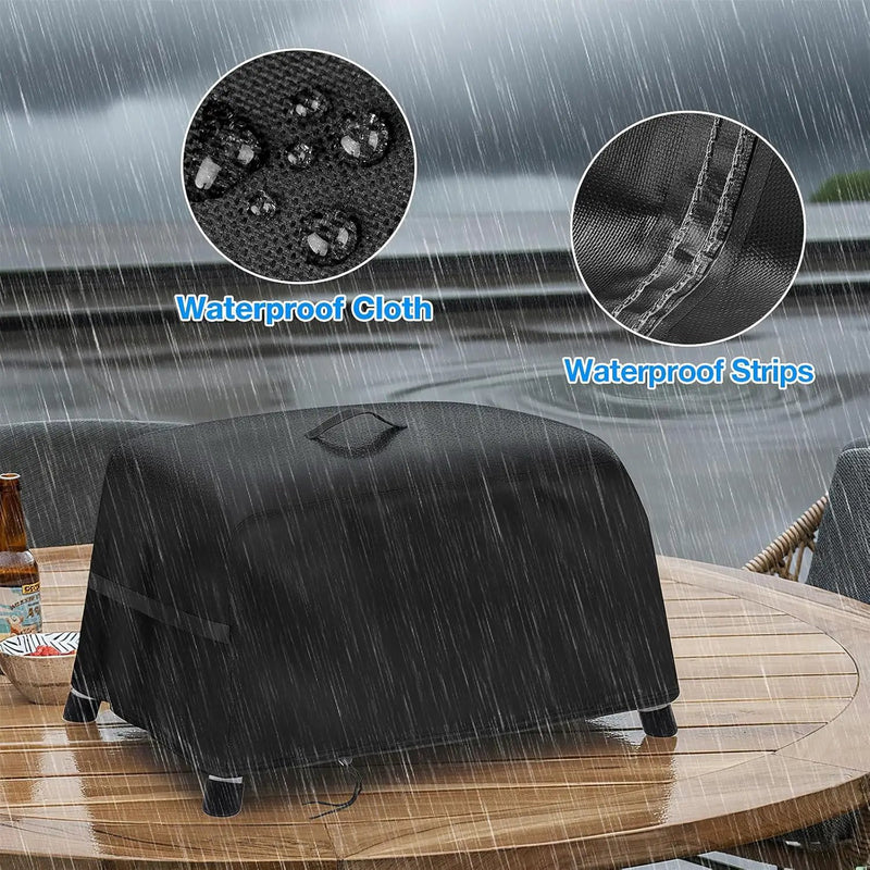 Tabletop Grill Cover for Char Broil Portable 240 Liquid Gas Grill,Waterproof Small Table Top BBQ Cover,Heavy Duty Outdoor by GreenHaven Gardens