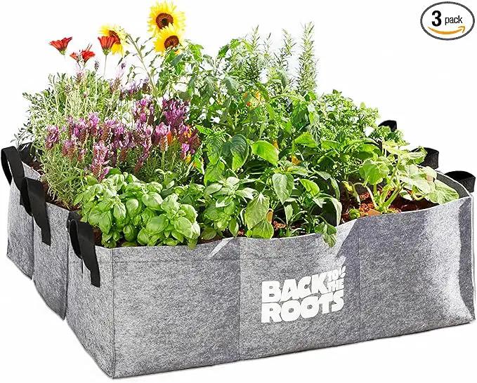 Back to the Roots Breathable Grow Bed, Provides More Oxygen to Roots, Assembles in Seconds 9 cu. ft by GreenHaven Gardens