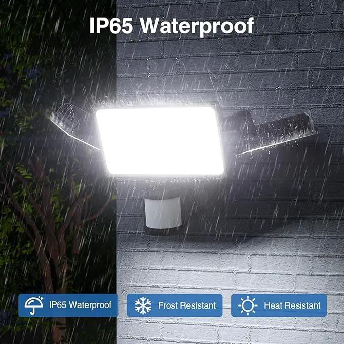 150W Motion Sensor Lights Outdoor for Outside, 15000LM LED Flood Lights Outdoor Wired Dusk to Dawn, Exterior Security Floodlight Fixture Waterproof IP65, Outdoor Lighting for House, Garage by GreenHaven Gardens