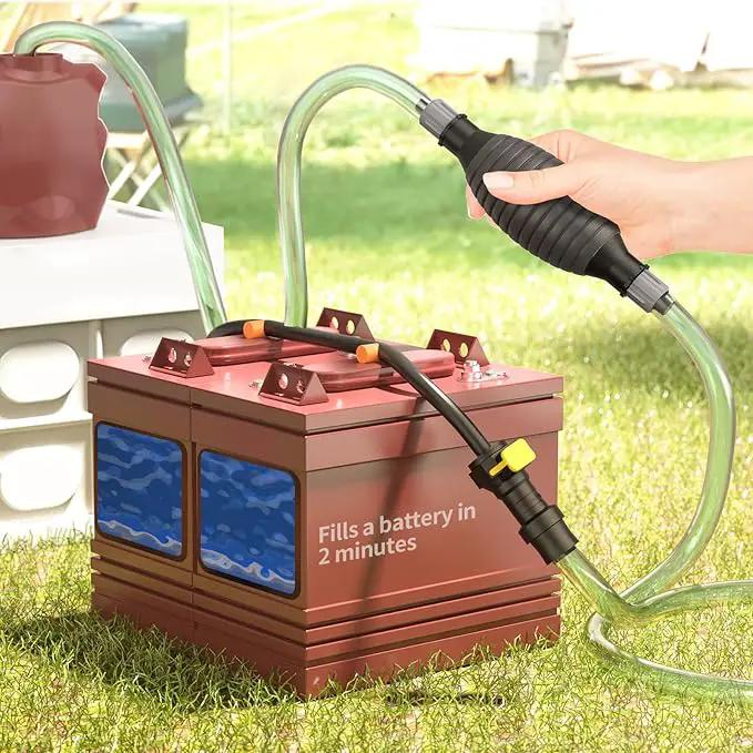 Golf Cart Water Filler for Flow Rite Pro Fill Watering System, Hand Water Pumb for Trojan HydroLink Watering System (Golf Cart Water Filler) by GreenHaven Gardens