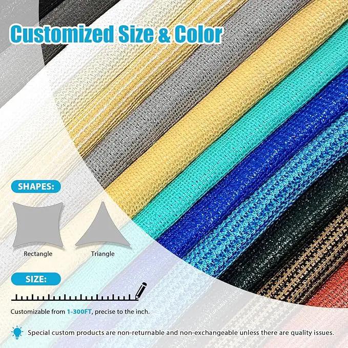 Amagenix Sun Shade Sail 5'X7' Curved Edge Outdoor Shade Canopy Dark Grey Breathable 95% UV Block Shade Cloth for Patio Garden Backyard (We Make Custom Size) by GreenHaven Gardens