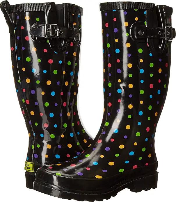 Western Chief Women's Tall Waterproof Rain Boot Outdoor Garden Shoes by GreenHaven Gardens